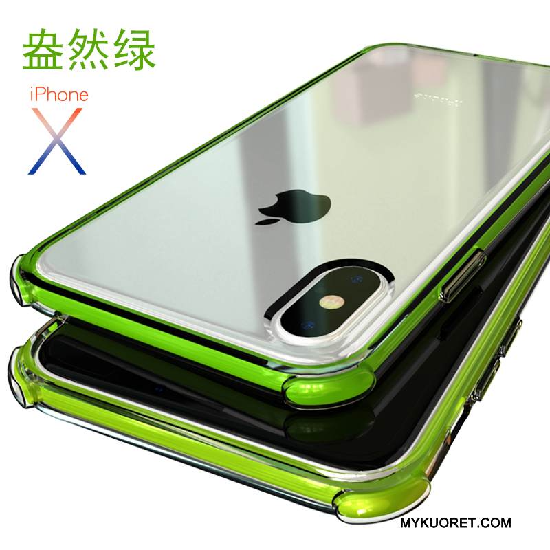 Kuori iPhone X Laukut Uusi Murtumaton, Kotelo iPhone X Silikoni Puhelimen Kuoret Tide-brändi