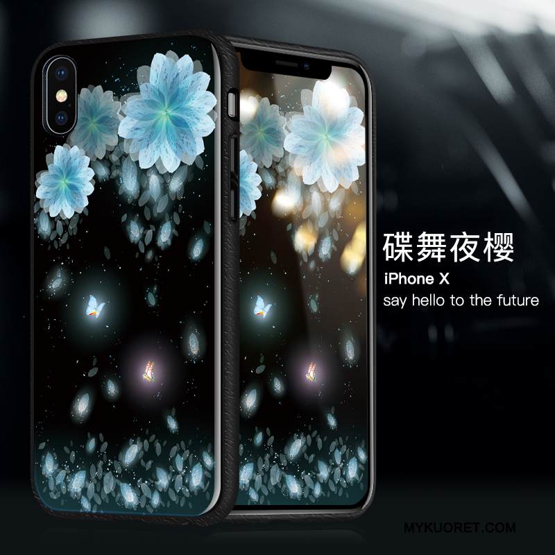 Kuori iPhone X Laukut Violetti Puhelimen Kuoret, Kotelo iPhone X Silikoni Murtumaton Ultra