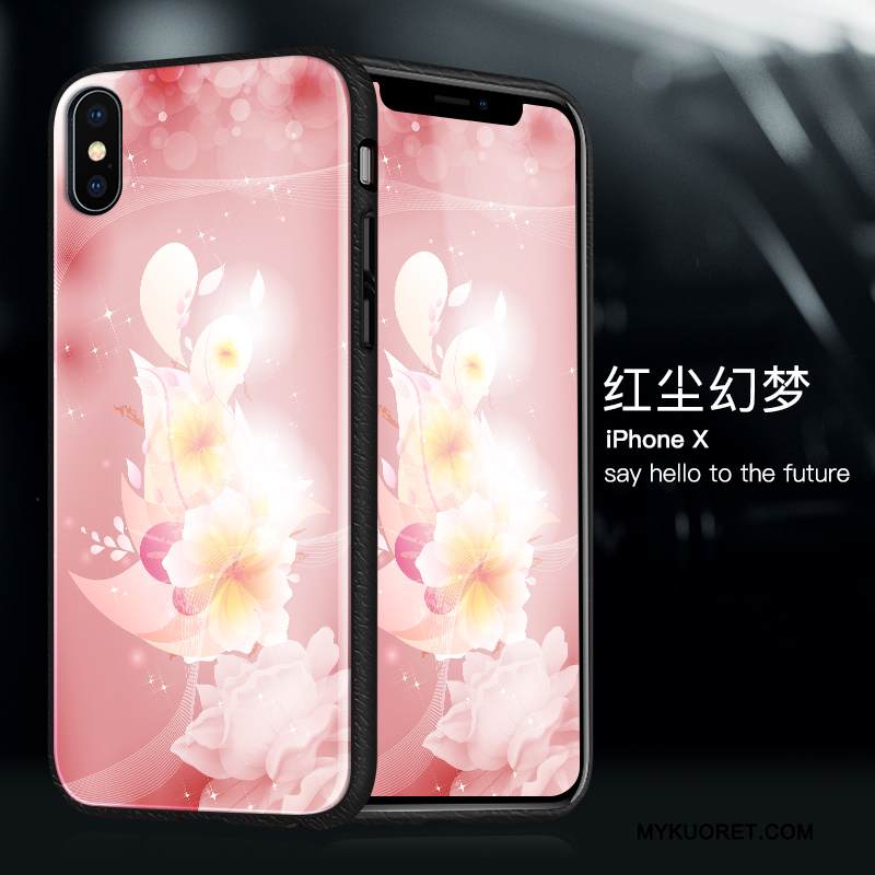 Kuori iPhone X Laukut Violetti Puhelimen Kuoret, Kotelo iPhone X Silikoni Murtumaton Ultra