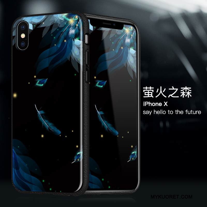 Kuori iPhone X Laukut Violetti Puhelimen Kuoret, Kotelo iPhone X Silikoni Murtumaton Ultra