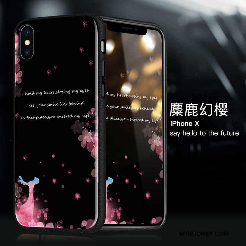 Kuori iPhone X Laukut Violetti Puhelimen Kuoret, Kotelo iPhone X Silikoni Murtumaton Ultra