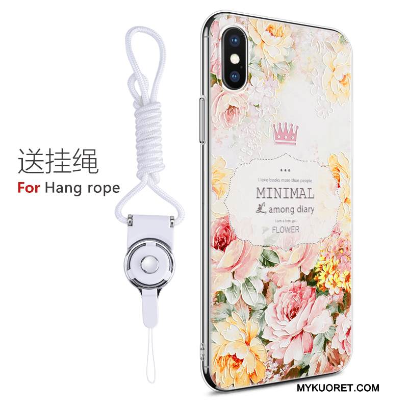 Kuori iPhone X Luova Persoonallisuus Murtumaton, Kotelo iPhone X Pehmeä Neste Pesty Suede Vihreä