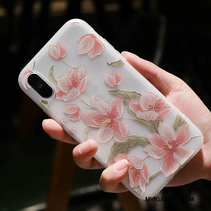 Kuori iPhone X Monivärinen Puhelimen Kuoret Ripustettavat Koristeet, Kotelo iPhone X Laukut Murtumaton Pesty Suede