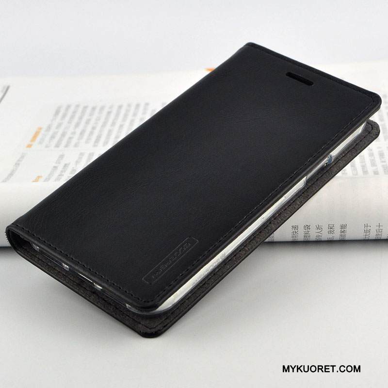 Kuori iPhone X Nahka Murtumaton Punainen, Kotelo iPhone X Laukut Puhelimen Kuoret Uusi