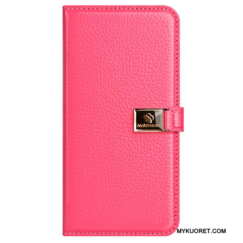 Kuori iPhone X Nahka Oranssi Puhelimen Kuoret, Kotelo iPhone X Luova Murtumaton Lehmä