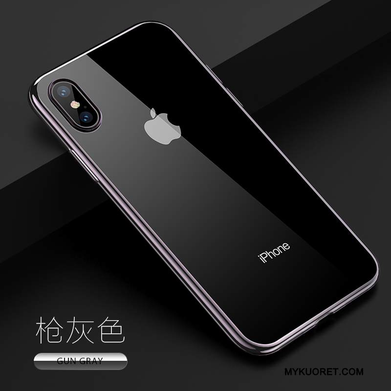 Kuori iPhone X Pehmeä Neste Uusi Valkoinen, Kotelo iPhone X Laukut Ultra Murtumaton