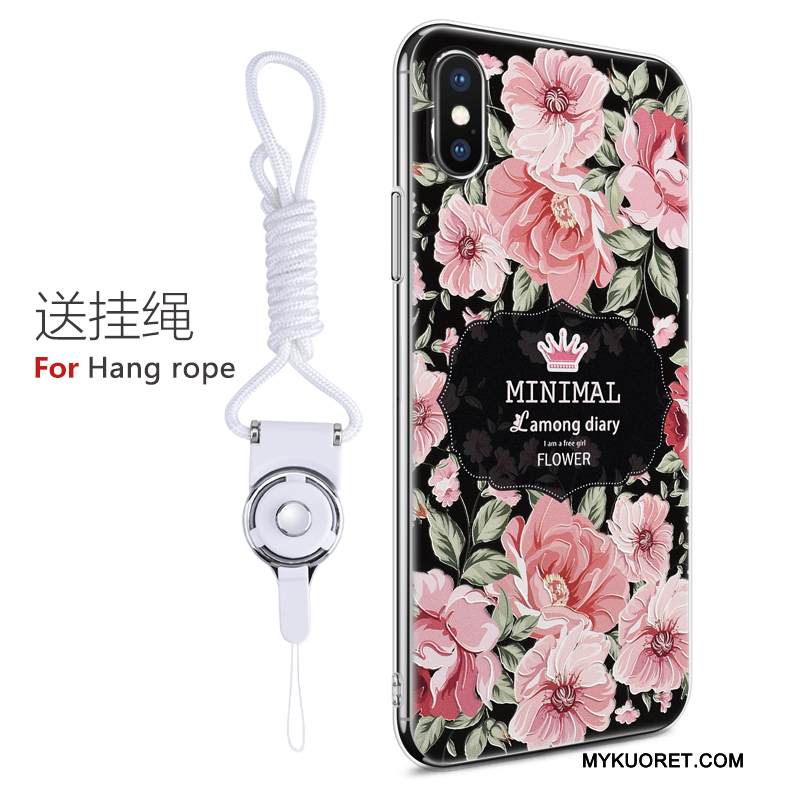 Kuori iPhone X Pehmeä Neste Vihreä Murtumaton, Kotelo iPhone X Luova Uusi Puhelimen Kuoret