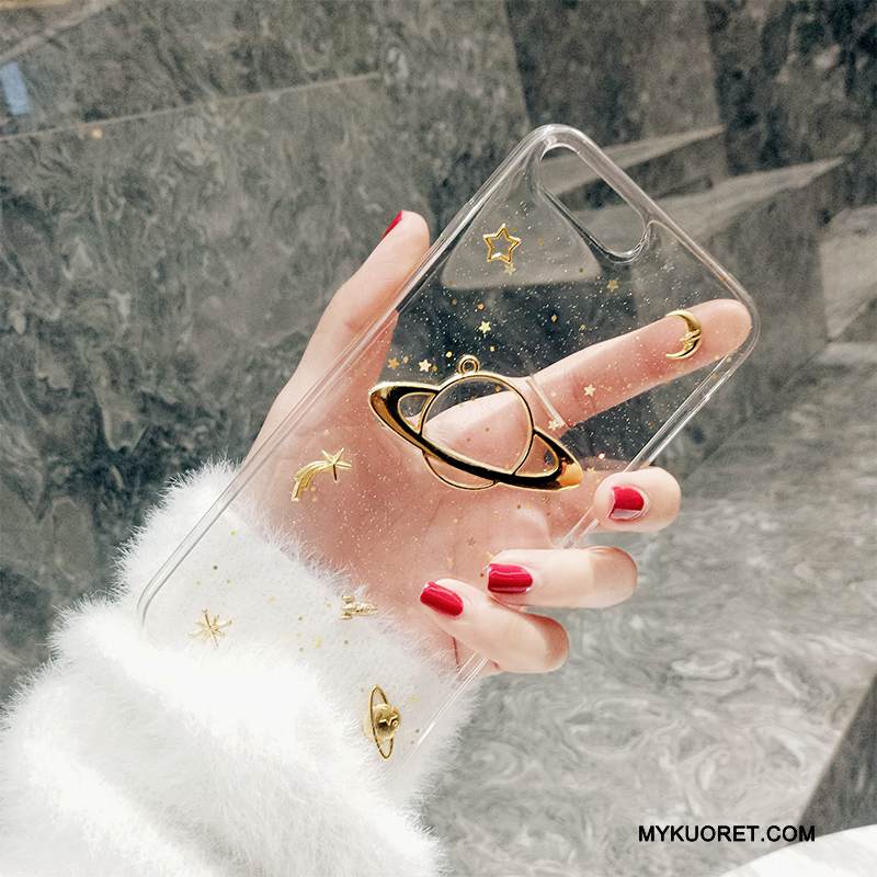 Kuori iPhone X Silikoni Persoonallisuus Murtumaton, Kotelo iPhone X Puhelimen Kuoret Kulta