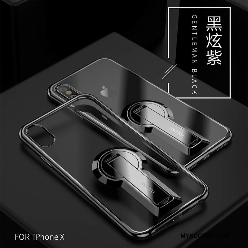 Kuori iPhone X Silikoni Puhelimen Kuoret Trendi, Kotelo iPhone X Pehmeä Neste Uusi Punainen