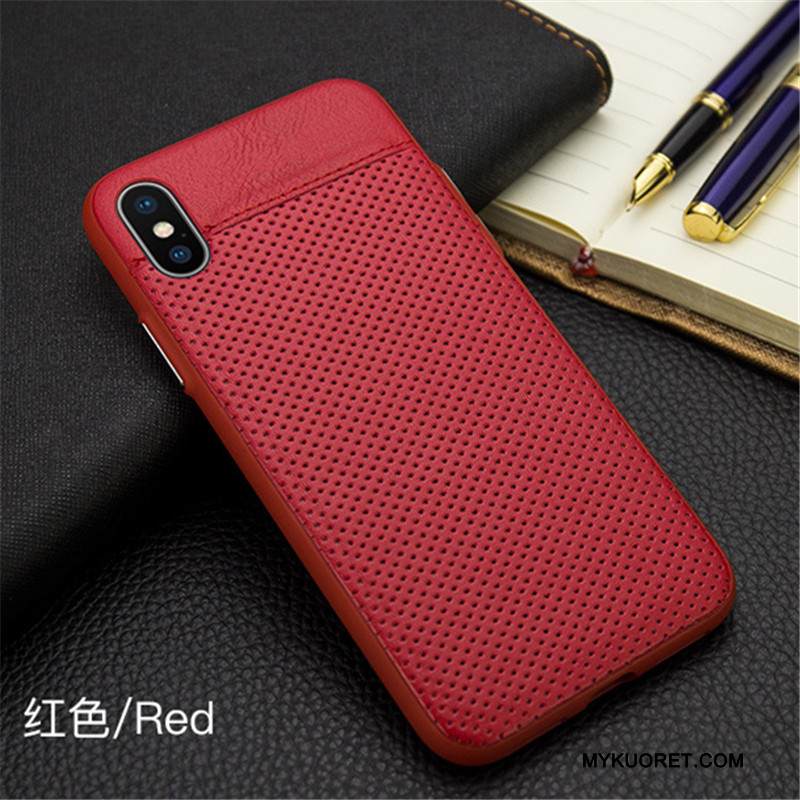 Kuori iPhone X Silikoni Trendi Murtumaton, Kotelo iPhone X Laukut Puhelimen Kuoret Keltainen