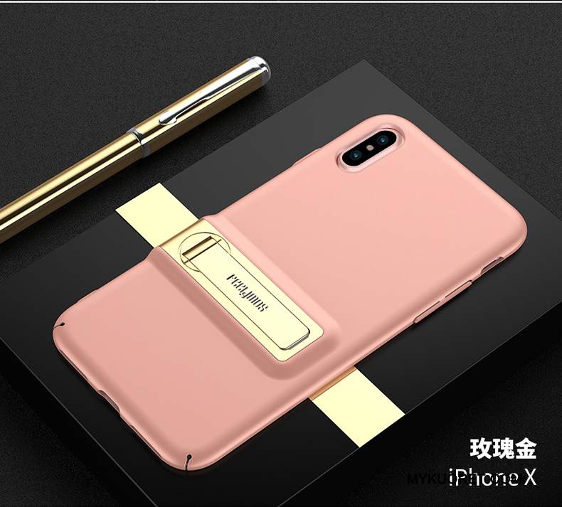 Kuori iPhone X Silikoni Uusi Pesty Suede, Kotelo iPhone X Luova Murtumaton Tide-brändi