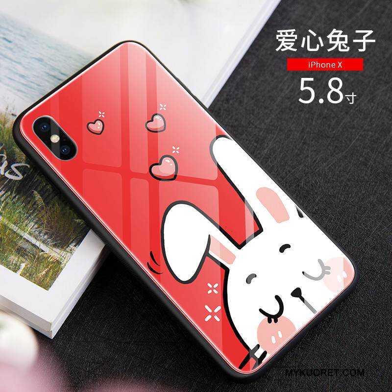 Kuori iPhone X Suojaus Lasi Trendi, Kotelo iPhone X Laukut Ihana Puhelimen Kuoret