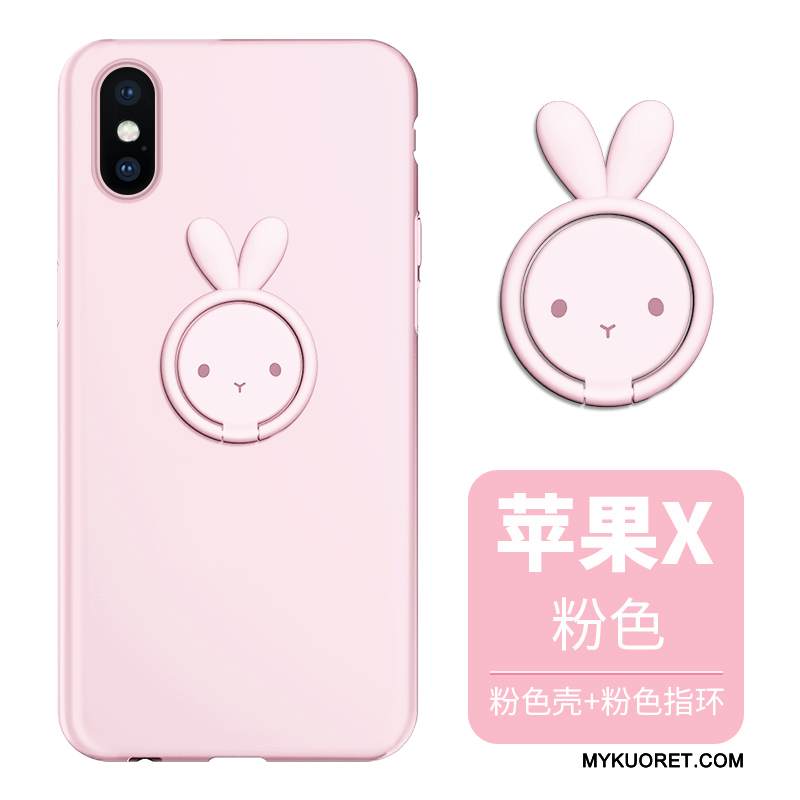 Kuori iPhone X Tuki Puhelimen Kuoret Punainen, Kotelo iPhone X Pehmeä Neste Uusi Ultra