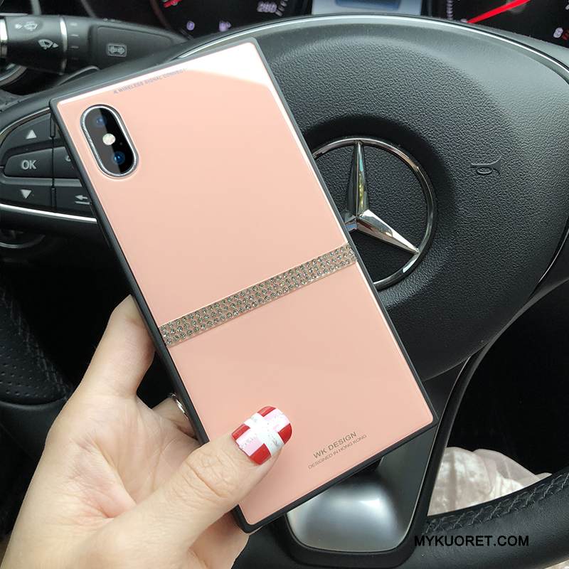 Kuori iPhone X Ylellisyys Punainen Uusi, Kotelo iPhone X Silikoni Julkkis L