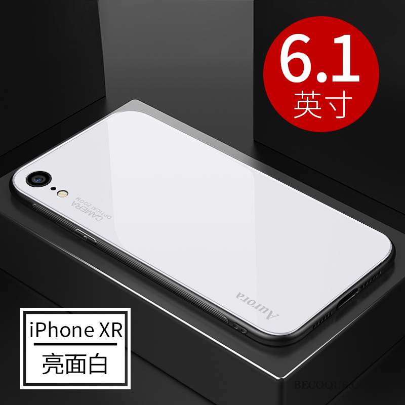 Kuori iPhone Xr Laukut Lasi Trendi, Kotelo iPhone Xr Luova Murtumaton Uusi