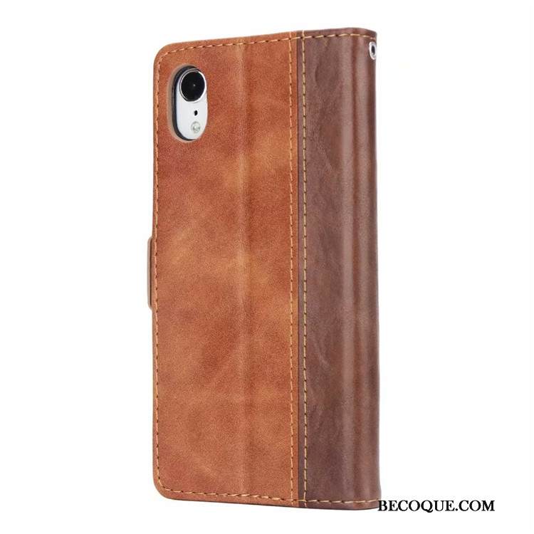 Kuori iPhone Xr Laukut Murtumaton Ripustettavat Koristeet, Kotelo iPhone Xr Kuoret Kortti Sininen