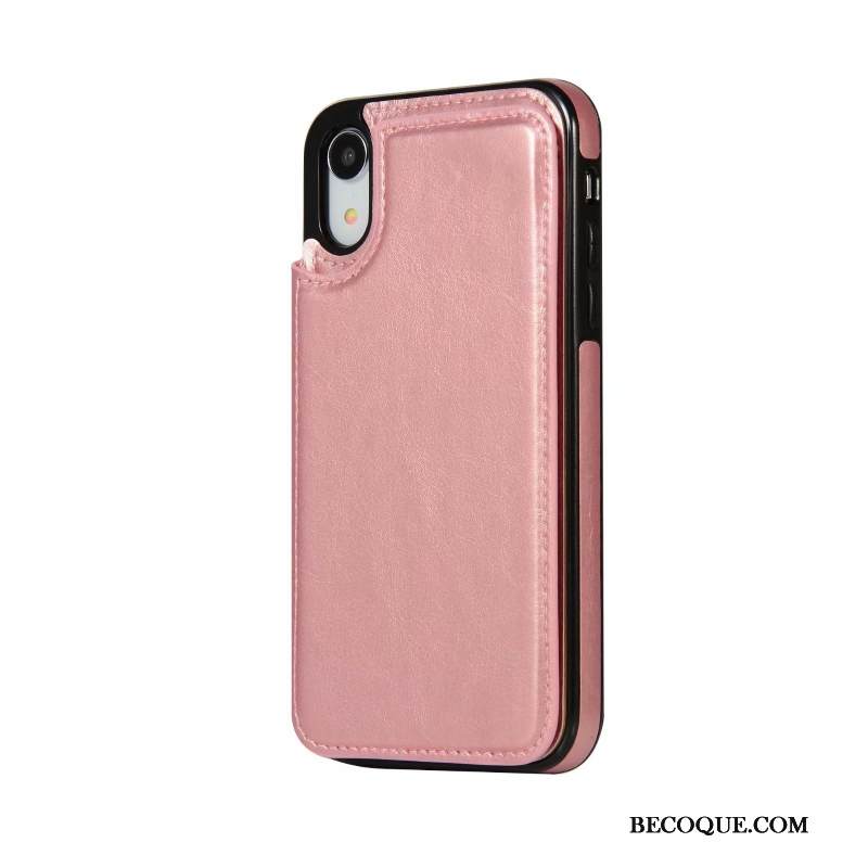 Kuori iPhone Xr Laukut Puhelimen Kuoret Murtumaton, Kotelo iPhone Xr Nahka Uusi Kortti