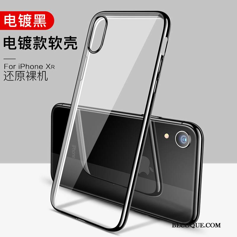 Kuori iPhone Xr Laukut Ultra Net Red, Kotelo iPhone Xr Luova Tide-brändi Läpinäkyvä