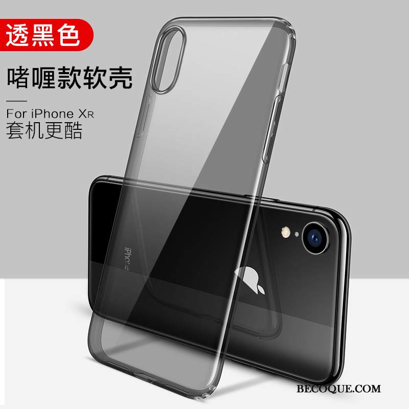 Kuori iPhone Xr Laukut Ultra Net Red, Kotelo iPhone Xr Luova Tide-brändi Läpinäkyvä