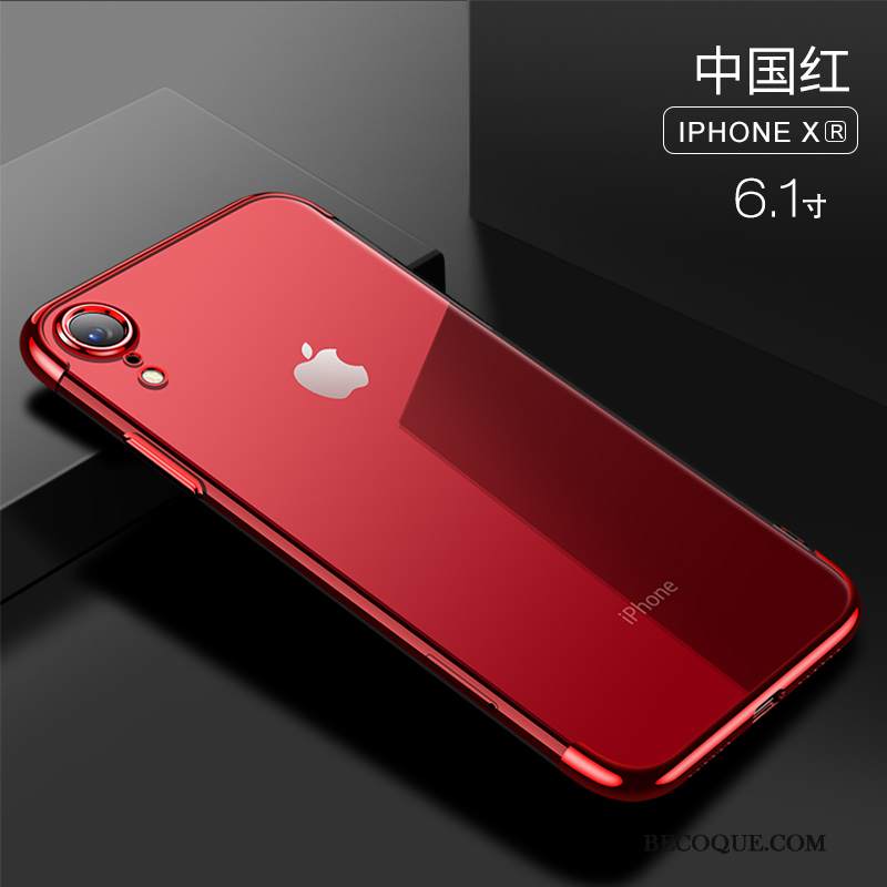 Kuori iPhone Xr Laukut Ylellisyys Murtumaton, Kotelo iPhone Xr Pehmeä Neste Puhelimen Kuoret Läpinäkyvä