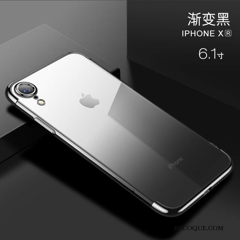 Kuori iPhone Xr Laukut Ylellisyys Murtumaton, Kotelo iPhone Xr Pehmeä Neste Puhelimen Kuoret Läpinäkyvä