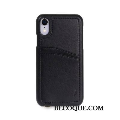 Kuori iPhone Xr Nahka Punainen, Kotelo iPhone Xr