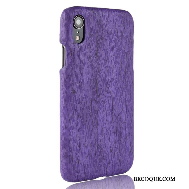 Kuori iPhone Xr Puulajit Puhelimen Kuoret Violetti, Kotelo iPhone Xr Suojaus Kova