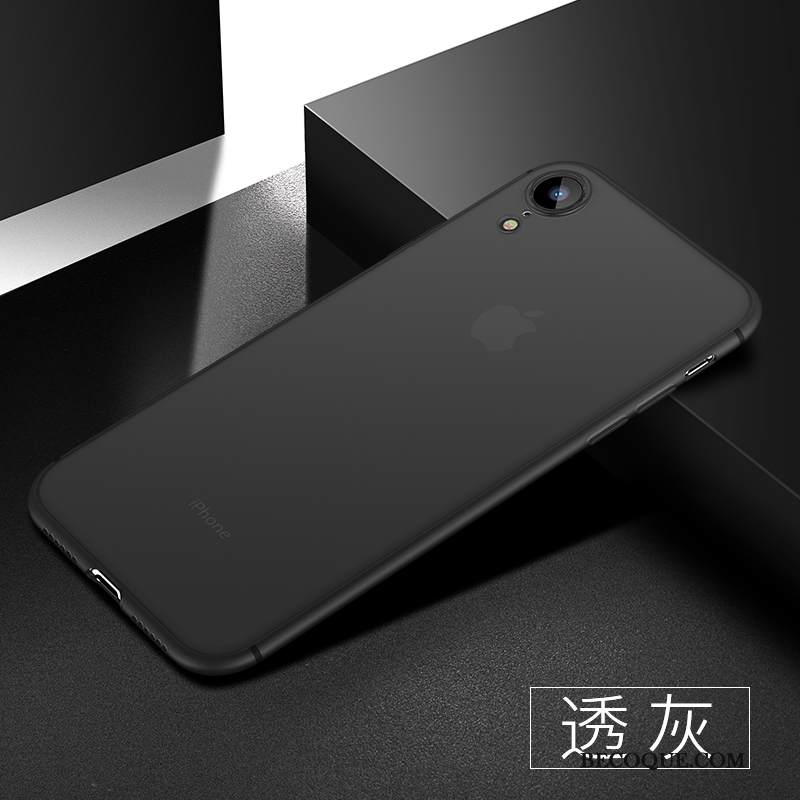 Kuori iPhone Xr Silikoni Musta Persoonallisuus, Kotelo iPhone Xr Laukut Läpinäkyvä Uusi