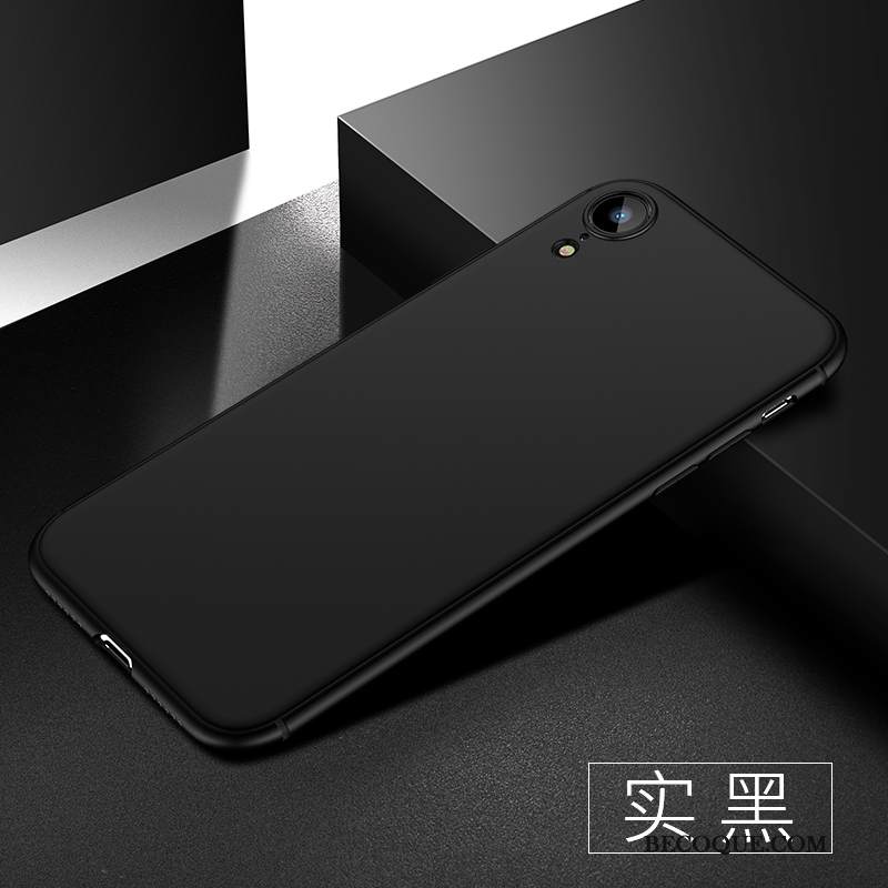 Kuori iPhone Xr Silikoni Musta Persoonallisuus, Kotelo iPhone Xr Laukut Läpinäkyvä Uusi