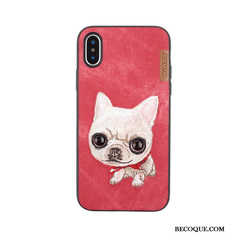 Kuori iPhone Xs Kissa Bear, Kotelo iPhone Xs Kirjonta Rakastunut
