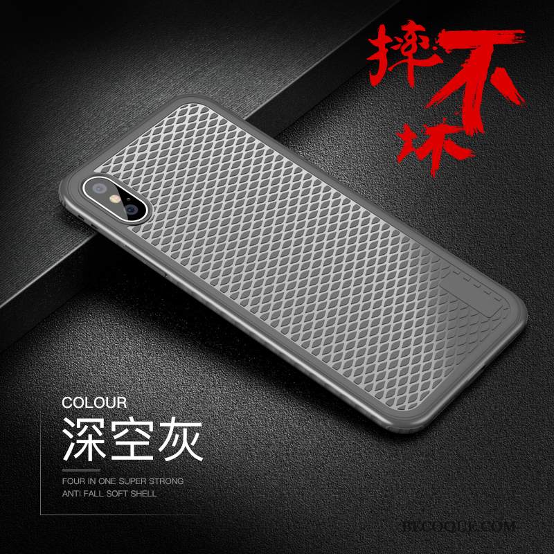 Kuori iPhone Xs Laukut Musta Murtumaton, Kotelo iPhone Xs Suojaus Ylellisyys Net Red