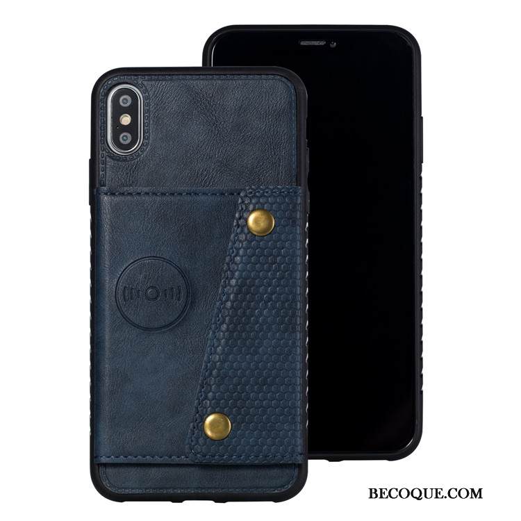 Kuori iPhone Xs Laukut Puhelimen Kuoret Kortti, Kotelo iPhone Xs Suojaus