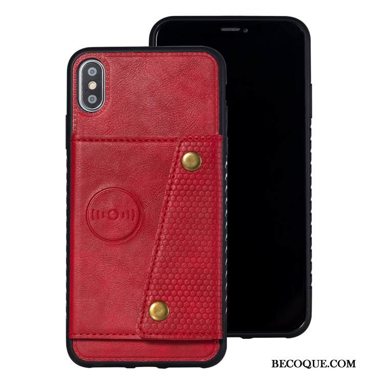Kuori iPhone Xs Laukut Puhelimen Kuoret Kortti, Kotelo iPhone Xs Suojaus