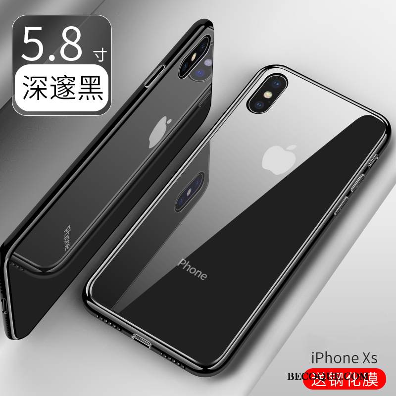 Kuori iPhone Xs Laukut Tide-brändi Puhelimen Kuoret, Kotelo iPhone Xs Suojaus Ohut Net Red
