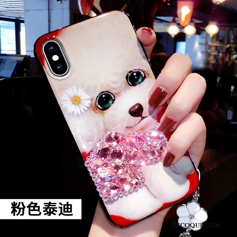 Kuori iPhone Xs Laukut Uusi Kannettava, Kotelo iPhone Xs Sarjakuva Murtumaton Kova