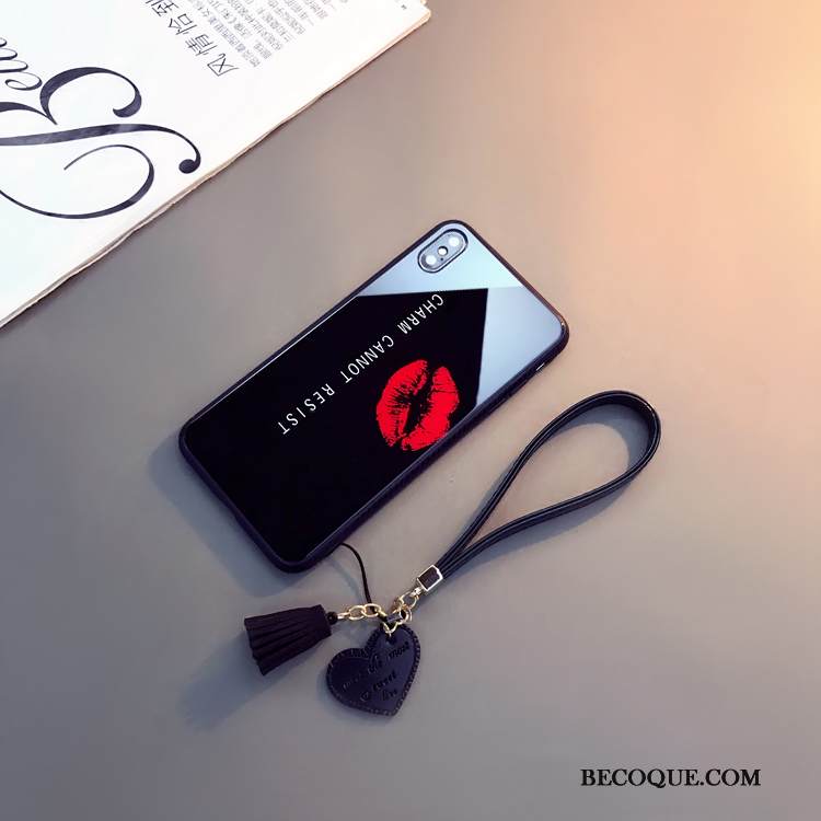 Kuori iPhone Xs Max Lasi Jauhe, Kotelo iPhone Xs Max Tide-brändi Puhelimen Kuoret