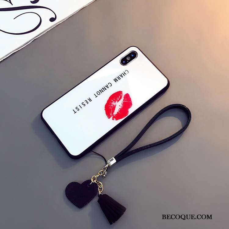 Kuori iPhone Xs Max Lasi Jauhe, Kotelo iPhone Xs Max Tide-brändi Puhelimen Kuoret