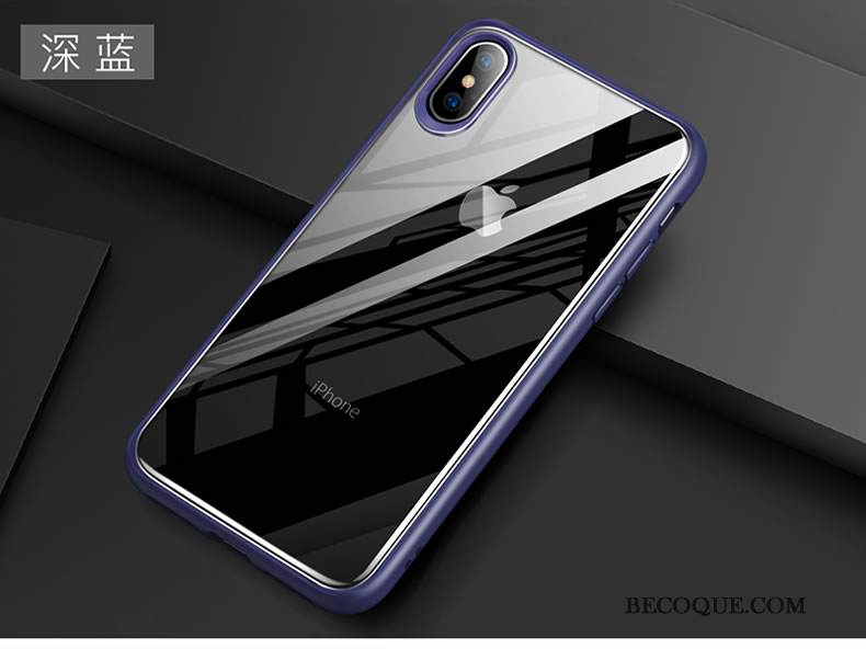 Kuori iPhone Xs Max Laukut Kevyt Puhelimen Kuoret, Kotelo iPhone Xs Max Pehmeä Neste Violetti Läpinäkyvä