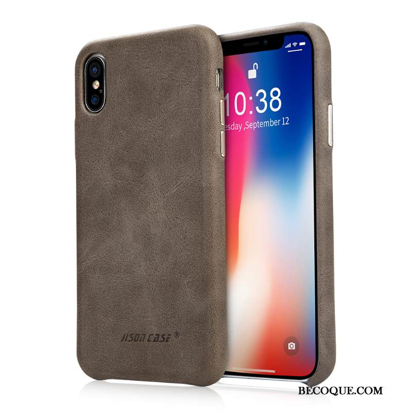 Kuori iPhone Xs Max Laukut Lehmä Ultra, Kotelo iPhone Xs Max Nahka Uusi Murtumaton