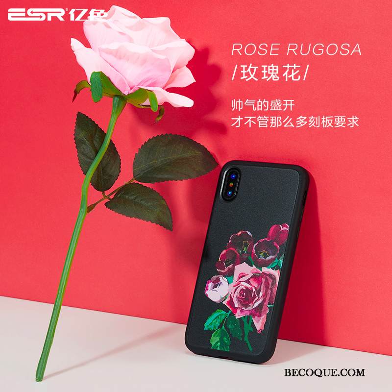 Kuori iPhone Xs Max Laukut Murtumaton Tide-brändi, Kotelo iPhone Xs Max Uusi Keltainen