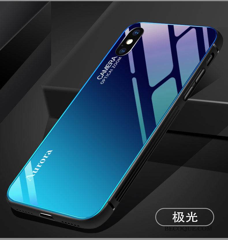 Kuori iPhone Xs Max Laukut Ohut Tide-brändi, Kotelo iPhone Xs Max Suojaus Murtumaton Karkaisu