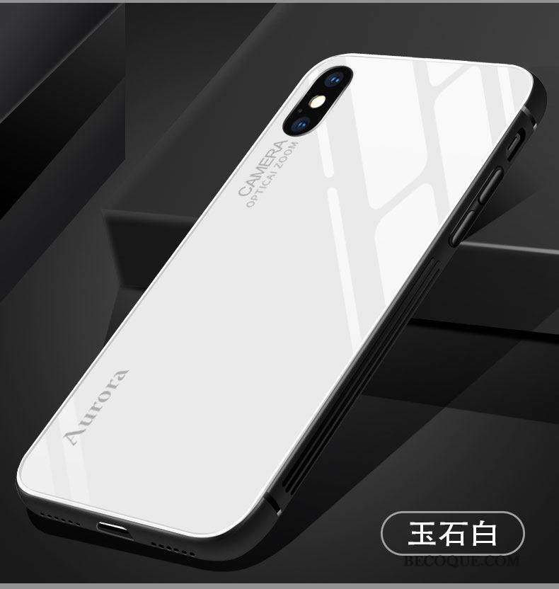 Kuori iPhone Xs Max Laukut Ohut Tide-brändi, Kotelo iPhone Xs Max Suojaus Murtumaton Karkaisu