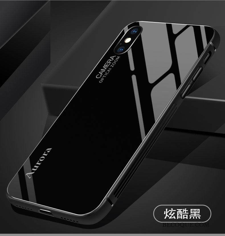 Kuori iPhone Xs Max Laukut Ohut Tide-brändi, Kotelo iPhone Xs Max Suojaus Murtumaton Karkaisu