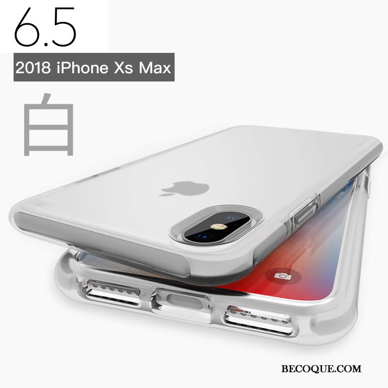 Kuori iPhone Xs Max Laukut Suupaltti Murtumaton, Kotelo iPhone Xs Max Silikoni Tide-brändi Uusi