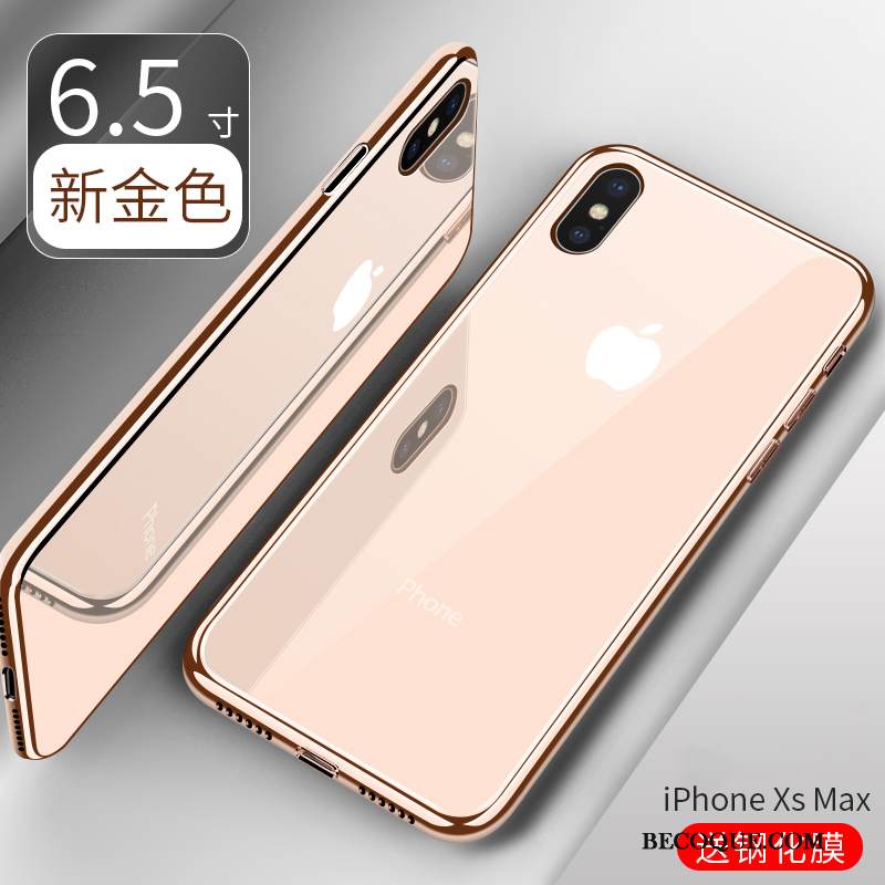 Kuori iPhone Xs Max Laukut Ylellisyys Murtumaton, Kotelo iPhone Xs Max Silikoni Punainen Uusi