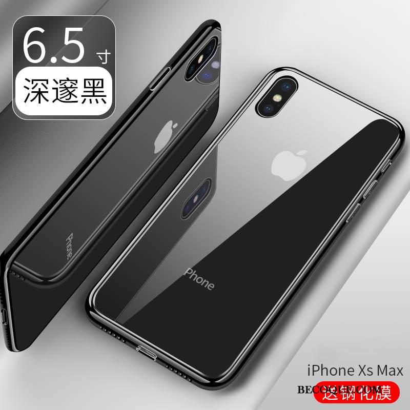 Kuori iPhone Xs Max Laukut Ylellisyys Murtumaton, Kotelo iPhone Xs Max Silikoni Punainen Uusi