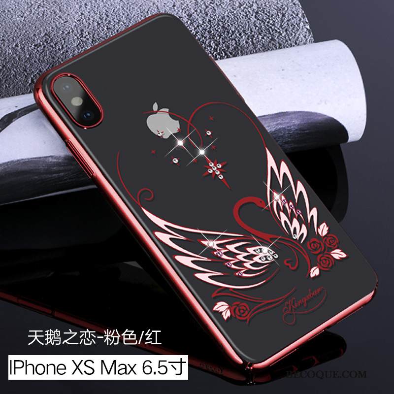 Kuori iPhone Xs Max Luova Persoonallisuus Uusi, Kotelo iPhone Xs Max Strassi Puhelimen Kuoret Sininen