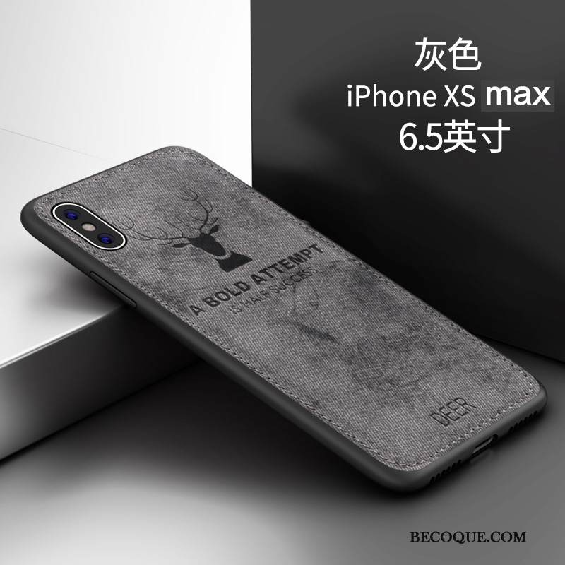 Kuori iPhone Xs Max Luova Tide-brändi Puhelimen Kuoret, Kotelo iPhone Xs Max Silikoni Persoonallisuus Murtumaton