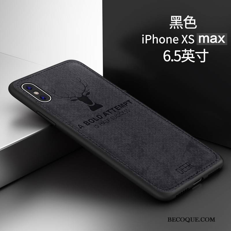 Kuori iPhone Xs Max Luova Tide-brändi Puhelimen Kuoret, Kotelo iPhone Xs Max Silikoni Persoonallisuus Murtumaton