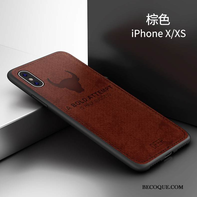 Kuori iPhone Xs Max Luova Tide-brändi Puhelimen Kuoret, Kotelo iPhone Xs Max Silikoni Persoonallisuus Murtumaton